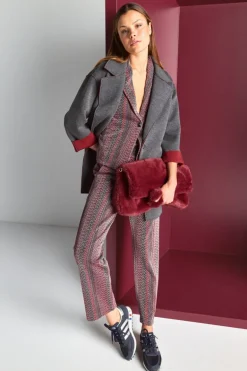 Blazer Mit Glitzereffekt