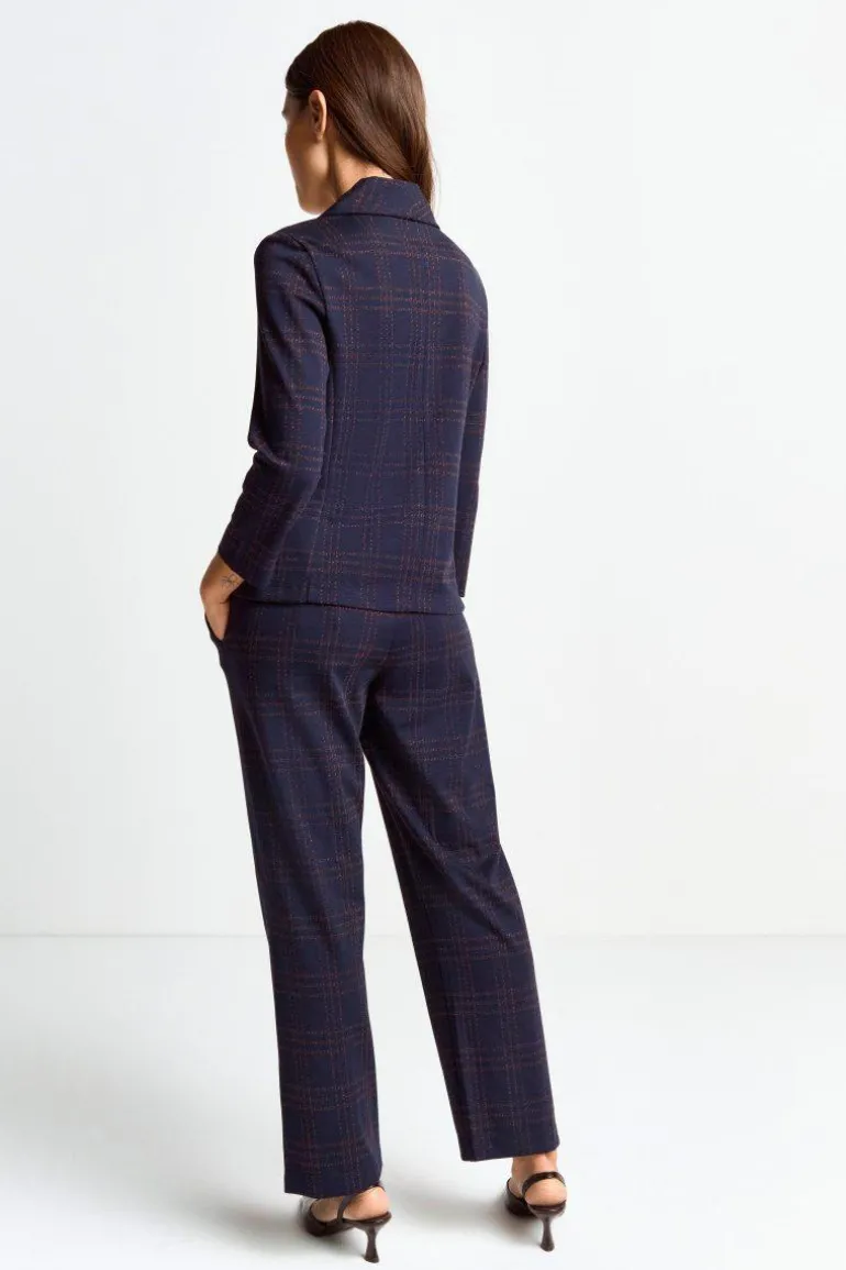 Blazer Mit Karomuster