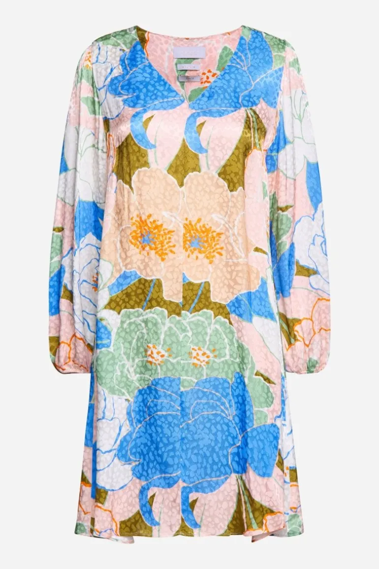 Blusenkleid Mit Blumenprint