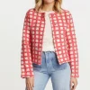 Bouclé-Jacke