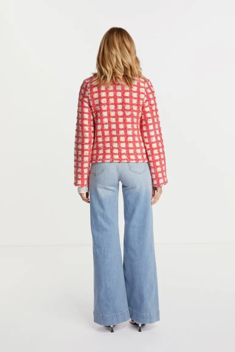 Bouclé-Jacke