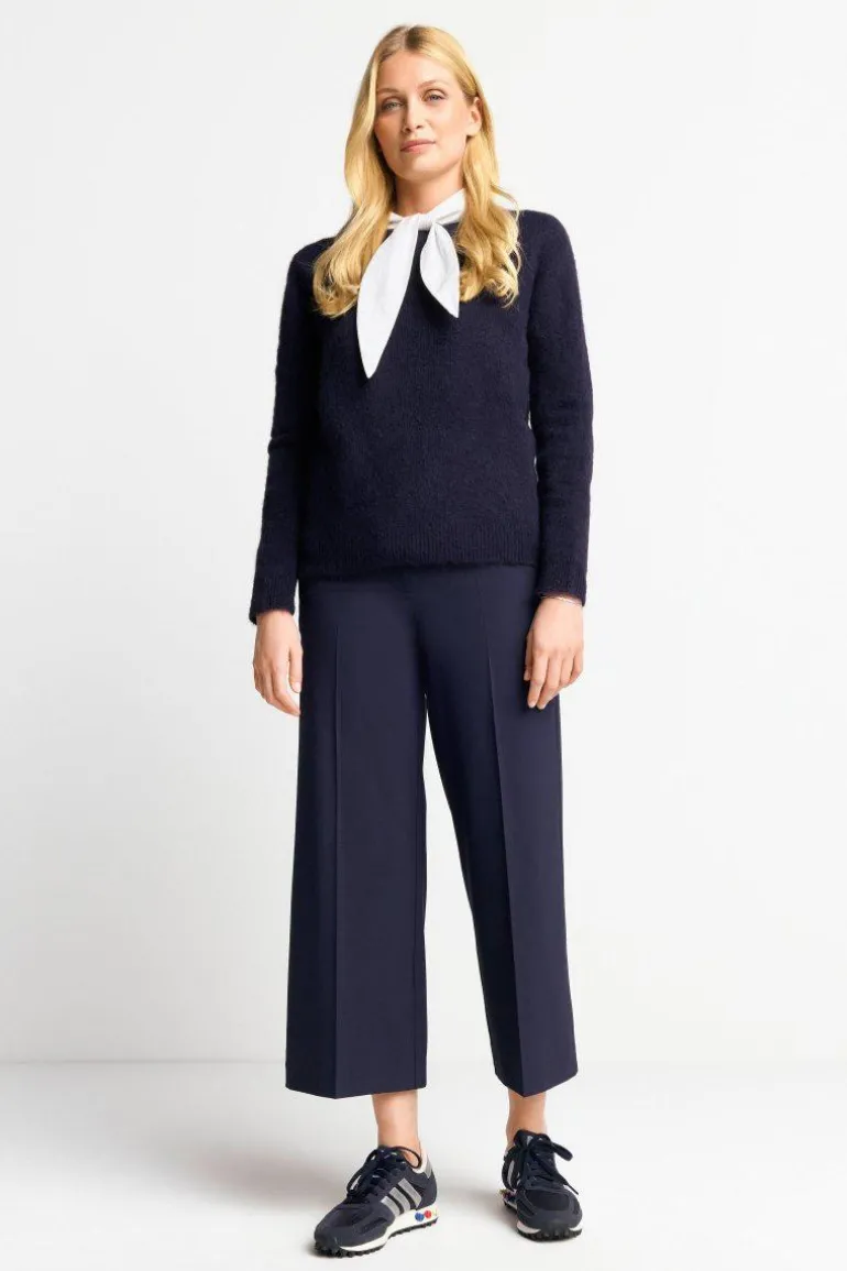 Culotte Mit Bügelfalte