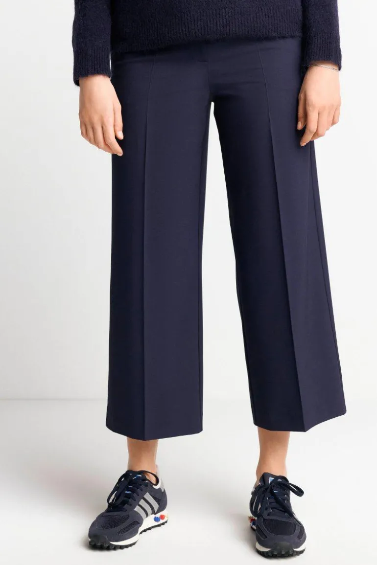 Culotte Mit Bügelfalte