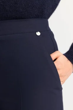 Culotte Mit Bügelfalte