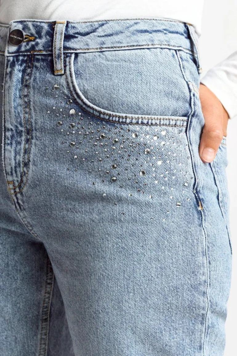 Denim Mit Strassdetails