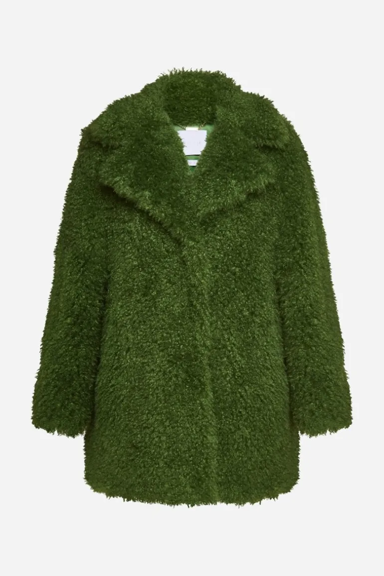 Fake Fur Mantel