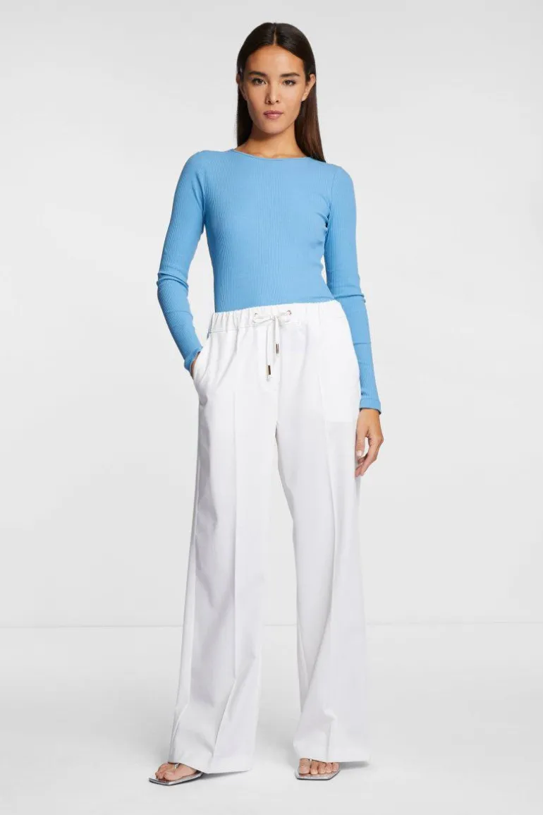 Geripptes Longsleeve