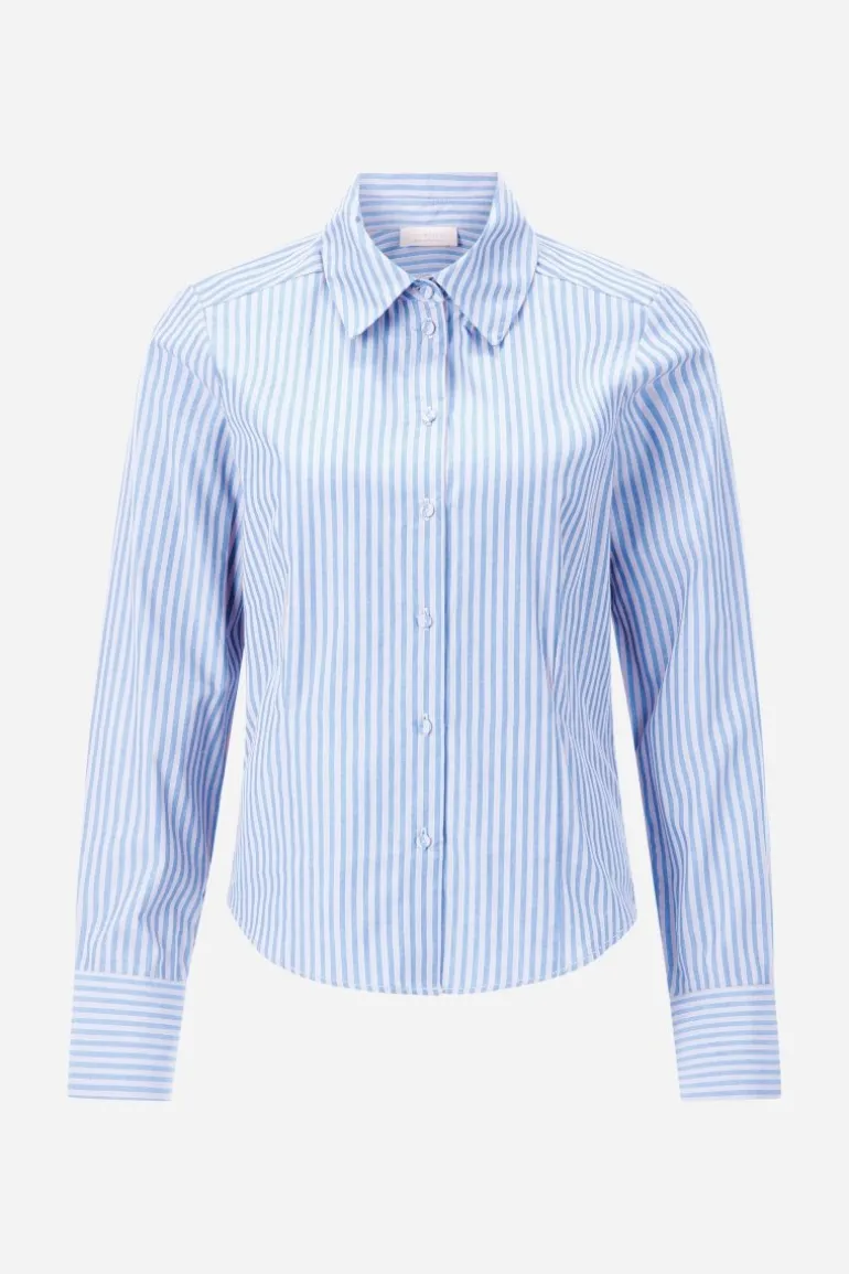 Gestreifte Hemdbluse