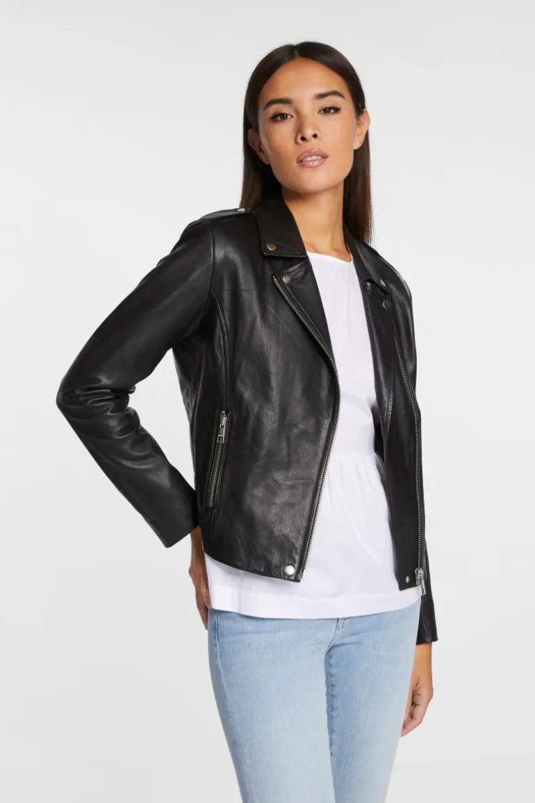 Lederjacke