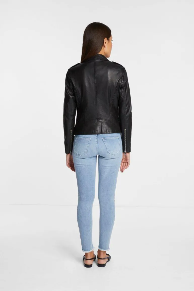 Lederjacke