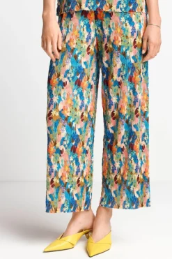 Leichte Culotte In Crinkle-Optik