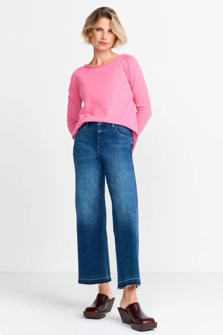Longsleeve Aus Baumwolle