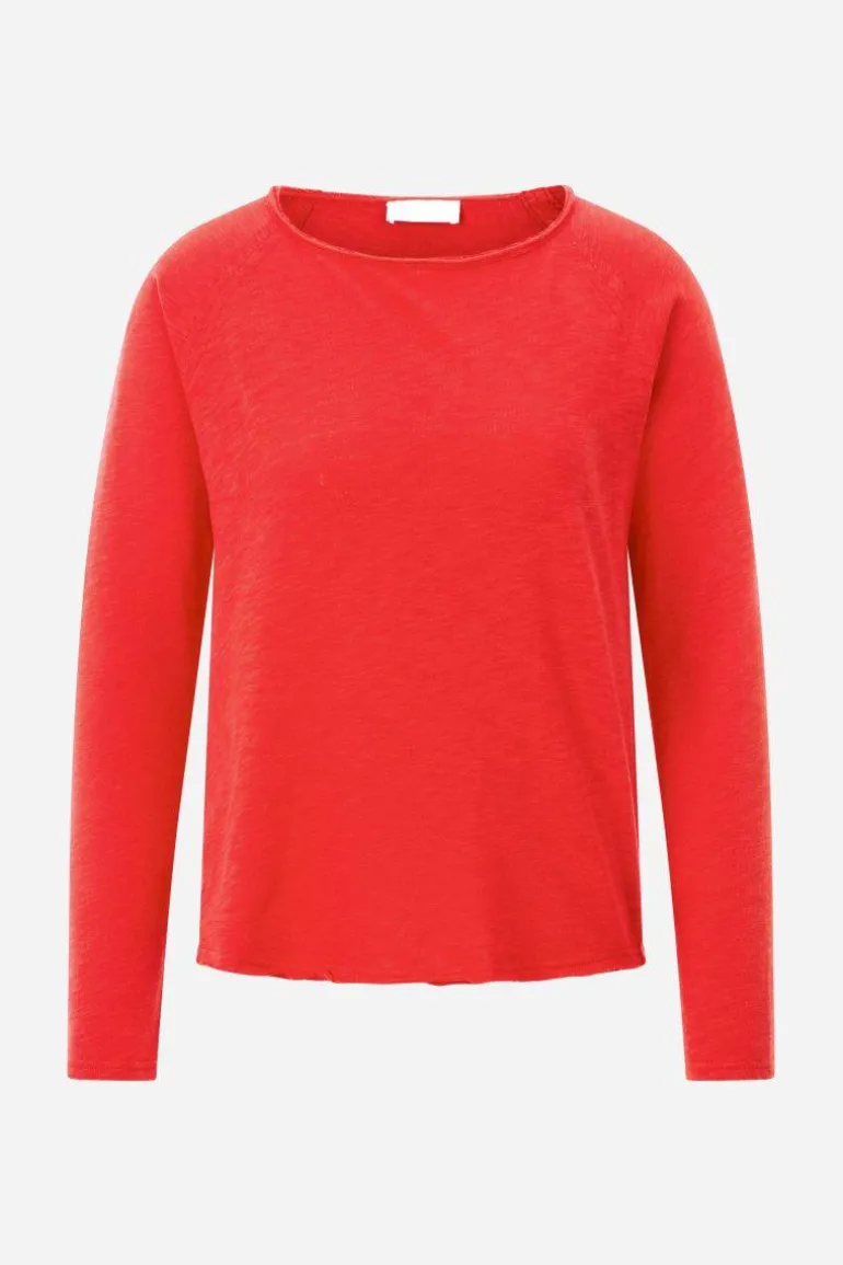 Longsleeve Aus Baumwolle