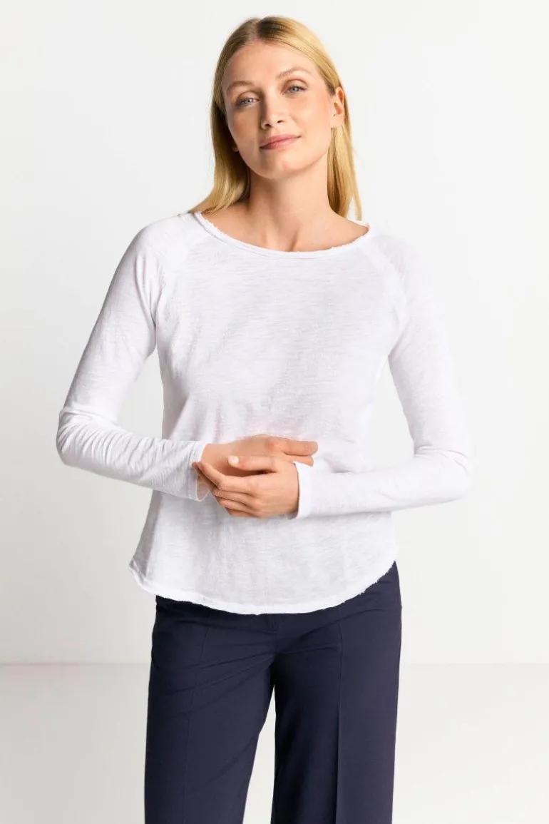 Longsleeve Aus Baumwolle