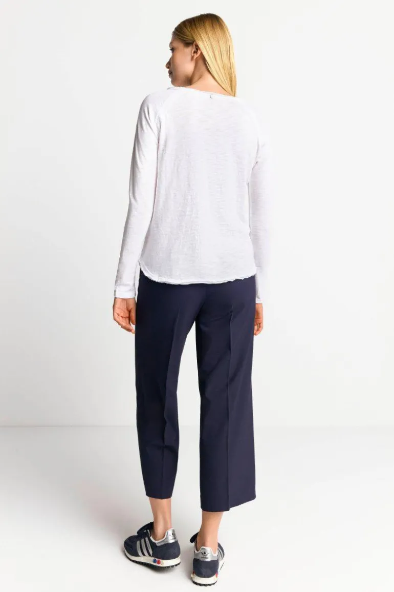 Longsleeve Aus Baumwolle