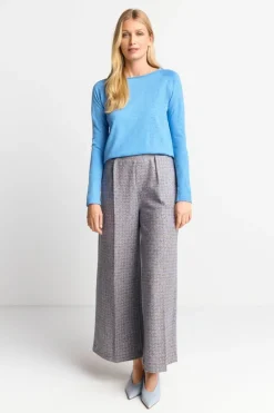 Longsleeve Aus Baumwolle Mit Offenen Kanten