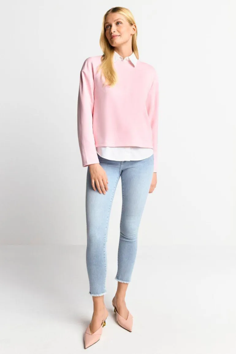 Longsleeve Aus Supersoftem Jersey