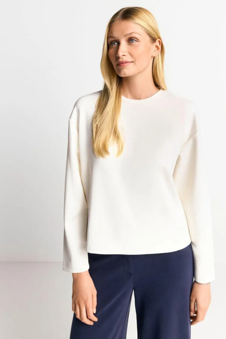 Longsleeve Aus Supersoftem Jersey