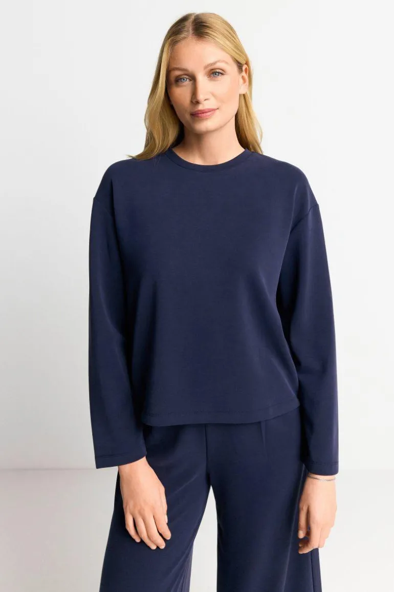 Longsleeve Aus Supersoftem Jersey