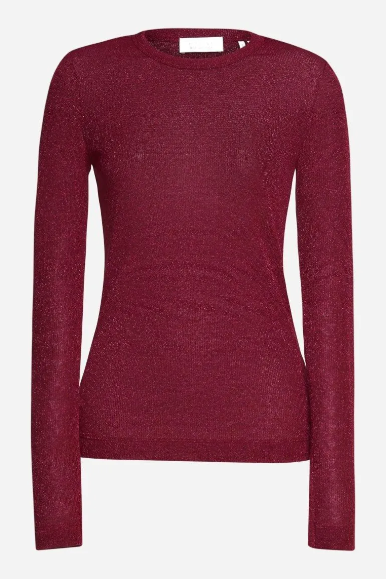Longsleeve Mit Glitzereffekt