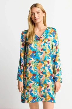 Minikleid Mit Blumenprint