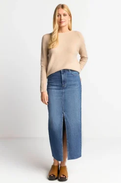 Nahtloser Strickpullover