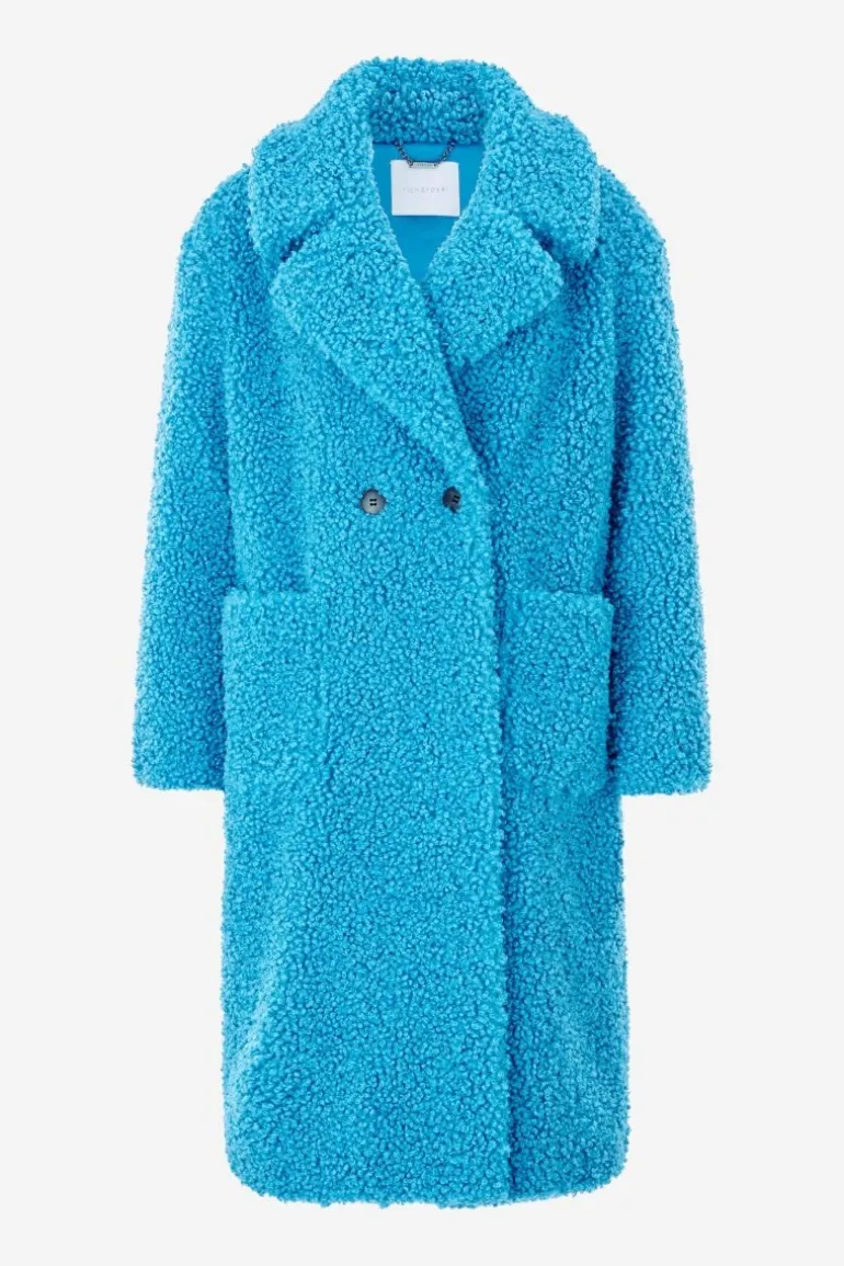 Oversized-Mantel Aus Teddyfell