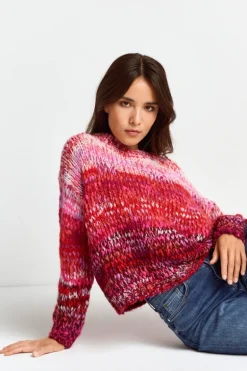 Pullover Mit Colour-Blocking-Muster
