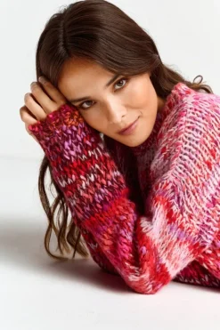 Pullover Mit Colour-Blocking-Muster