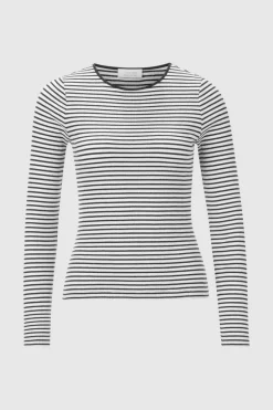 Rib-Longsleeve Aus Bio-Baumwolle