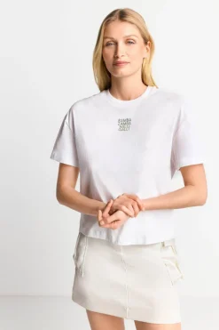 Statement-Shirt Mit Crew-Neck