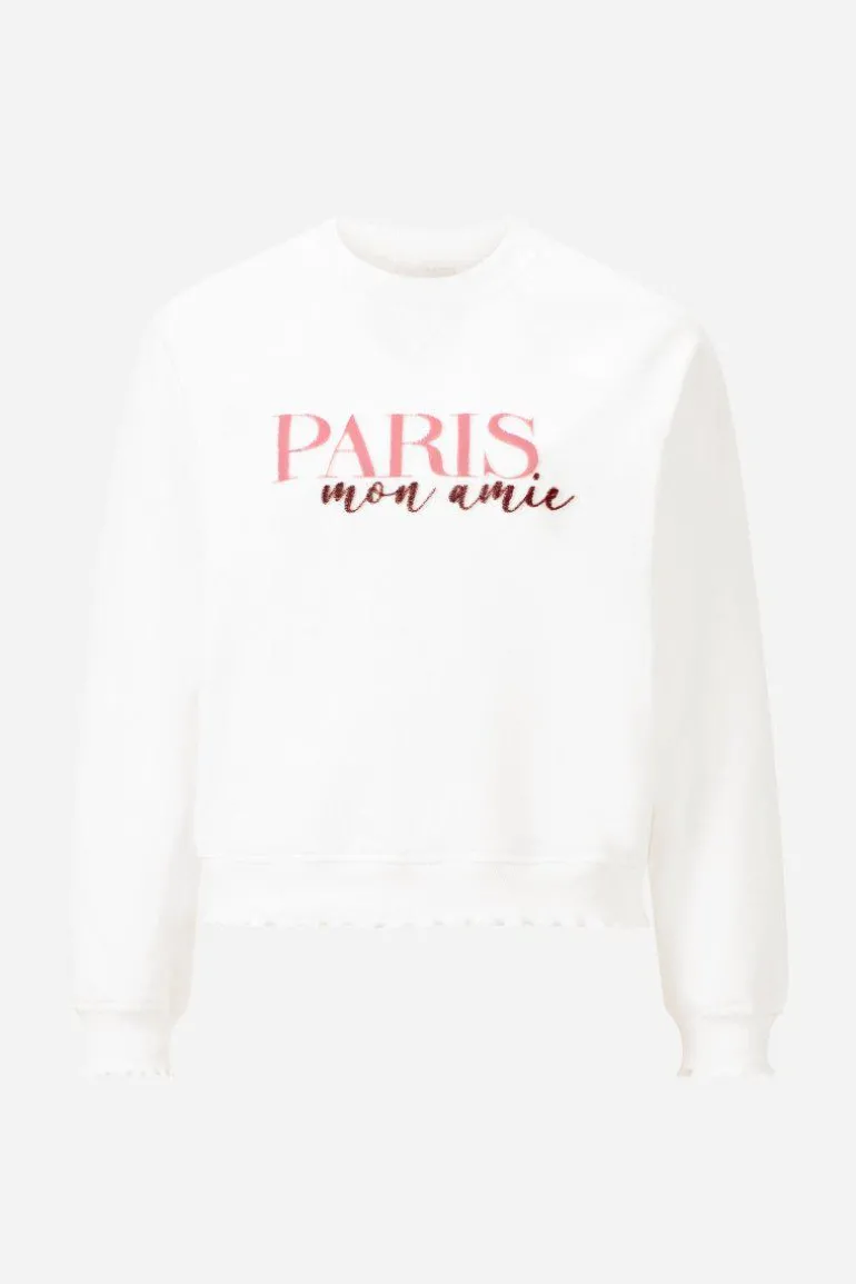 Statement-Sweater Mit Raglanärmeln