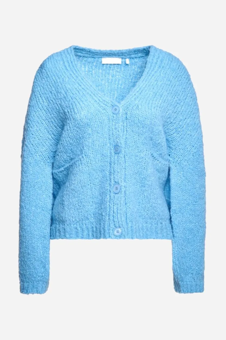 Strickcardigan Mit Knopfleiste