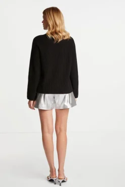 Strickpullover In Weiter Passform
