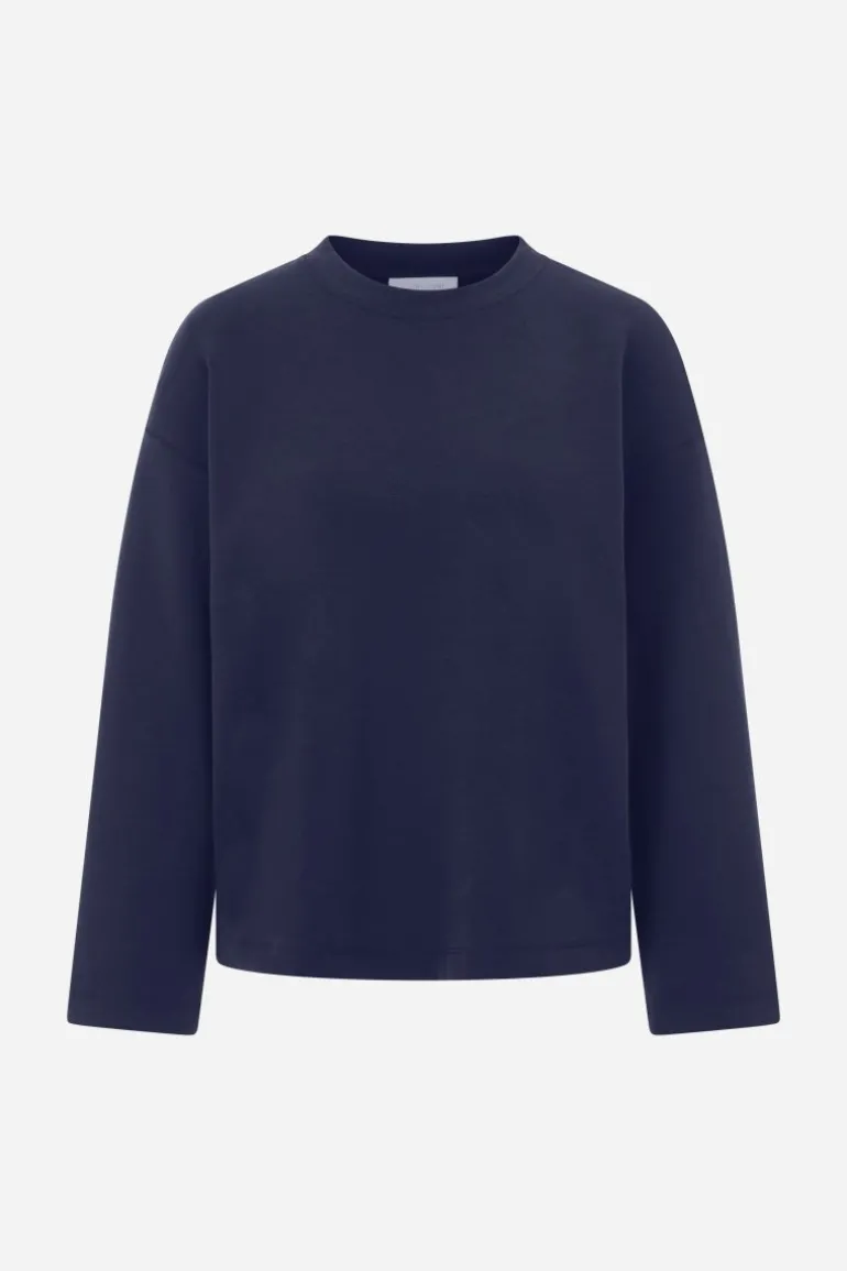 Sweatshirt Aus Supersoftem Jersey