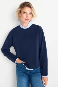 Sweatshirt Aus Supersoftem Jersey