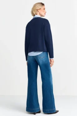 Sweatshirt Aus Supersoftem Jersey