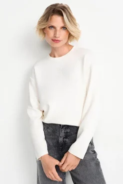 Sweatshirt Aus Supersoftem Jersey