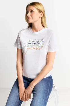 T-Shirt Aus Softer Baumwolle