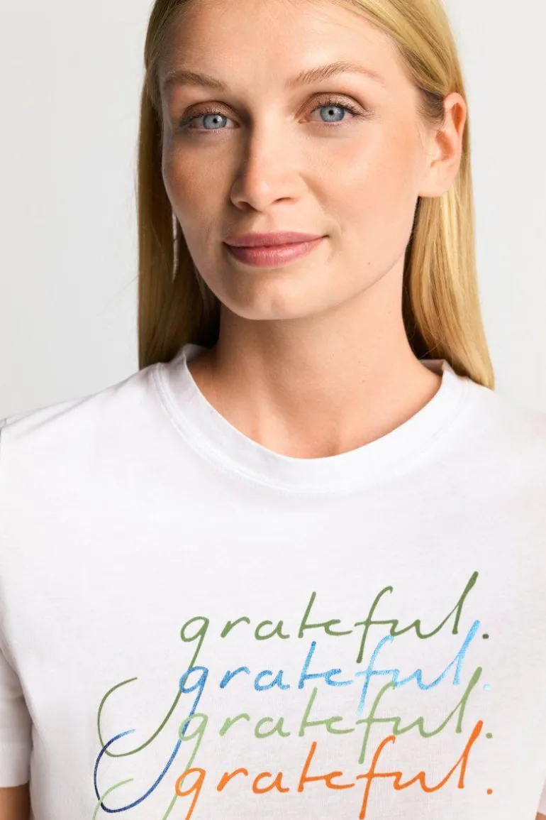 T-Shirt Aus Softer Baumwolle