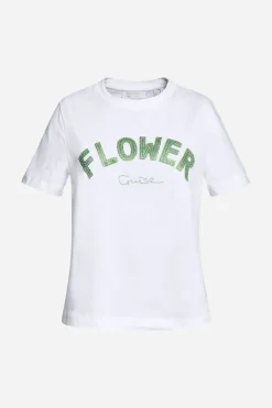 T-Shirt Mit Strassverzierung